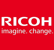 Ricoh Logo used to introduce brand positioning including channel growth, integration, and innovative technology. KPI, Success Measures, Goals, Projects, Professional Accomplishments